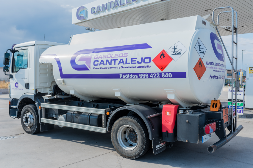Gasóleos Cantalejo - camión reparto gasoil
